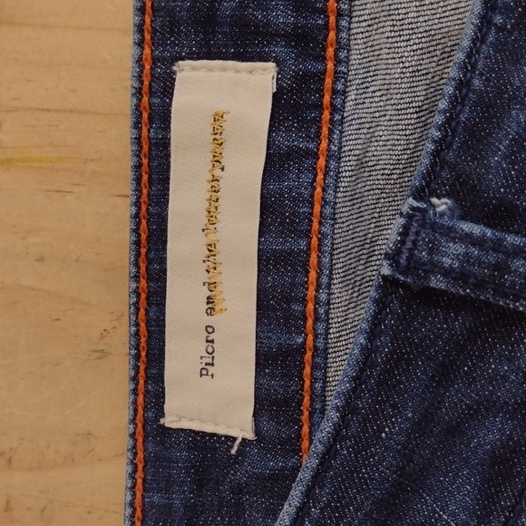 Pilcro and the Letterpress Anthropologie Stet Side Slit Skinny Ankle Jeans  28 - Picture 9 of 16